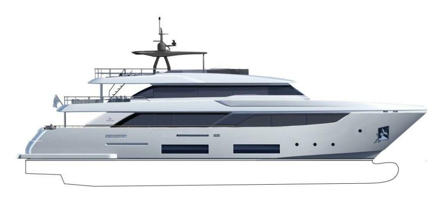 108' 2023 Custom Line 33 Navetta
