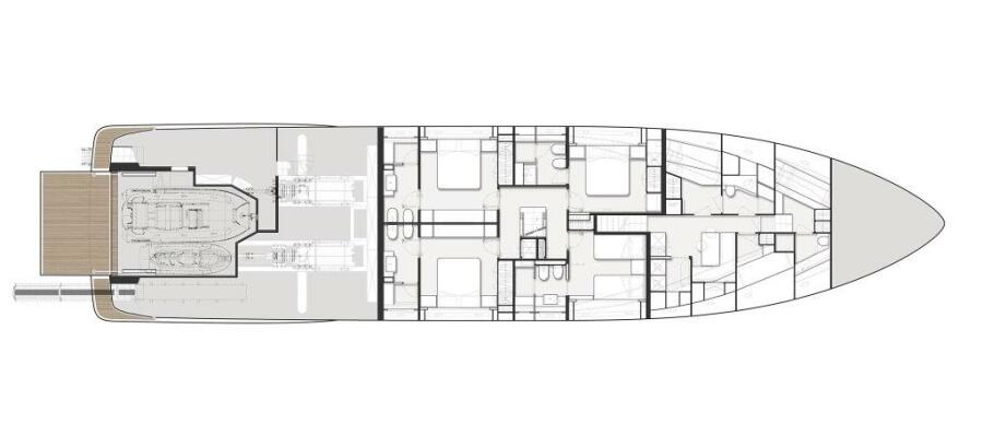 108' 2023 Custom Line 33 Navetta