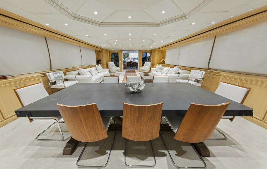 SAVOIR FAIRE 120ft Broward Yacht For Sale