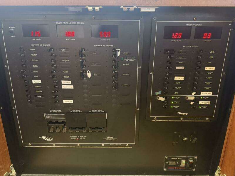 Viking 50 REEL LEGACY - Control Panel 
