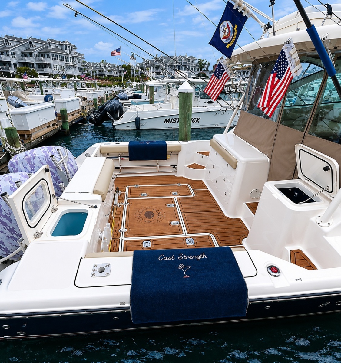 Cast Strength 36ft Pursuit Yacht For Sale