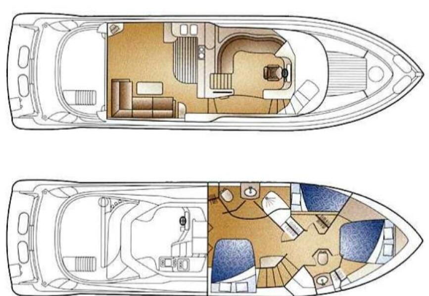 53' 1998 Carver 530 Voyager
