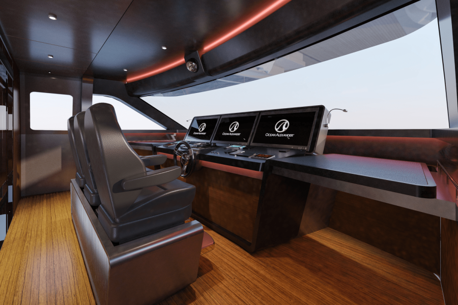 113ft Ocean Alexander Yacht For Sale