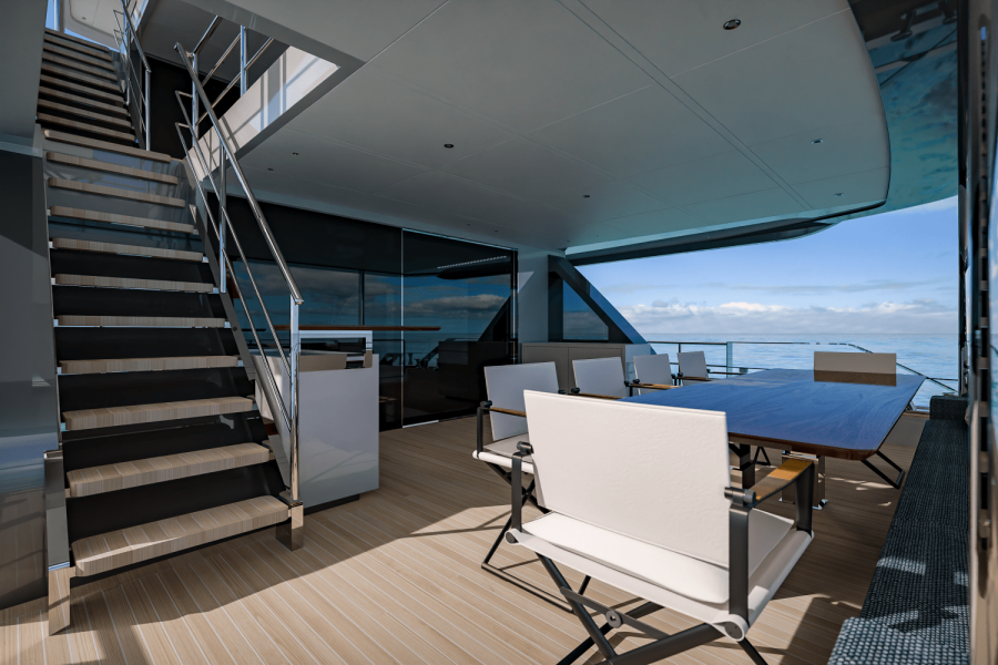 113ft Ocean Alexander Yacht For Sale