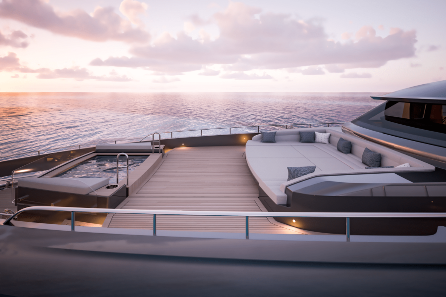 113ft Ocean Alexander Yacht For Sale