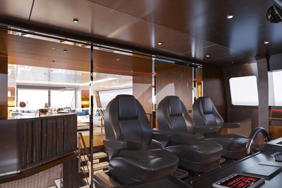 113ft Ocean Alexander Yacht For Sale