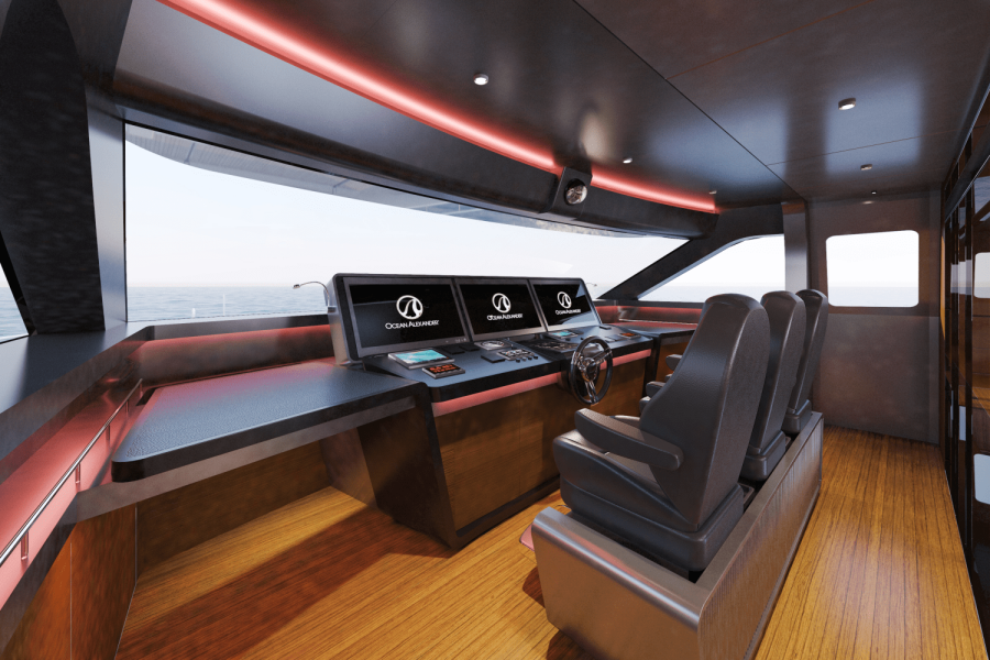 113ft Ocean Alexander Yacht For Sale