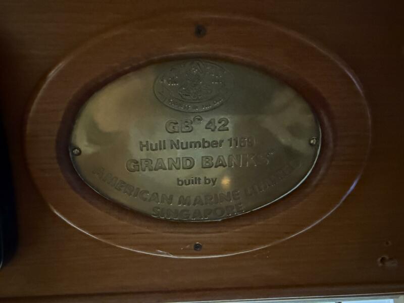 42' 1991 Grand Banks 42 Classic