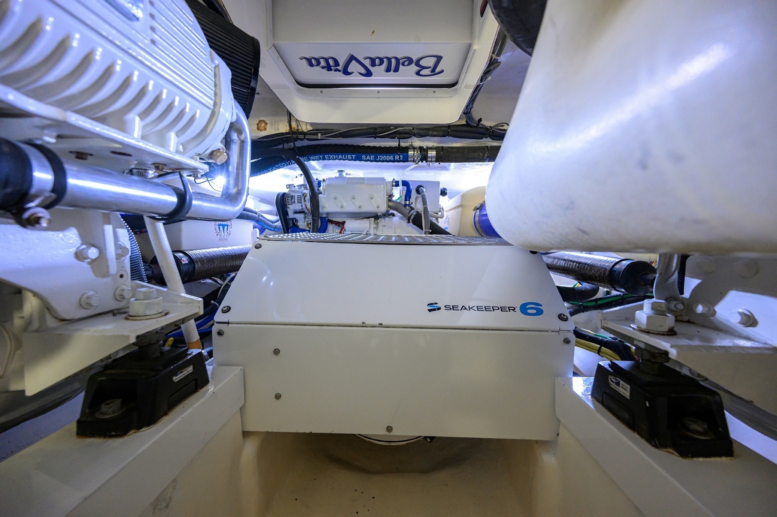 Viking 42 - Bella Vita - Engine Room