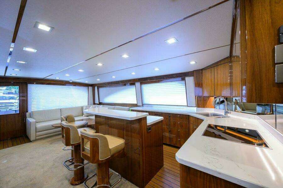 Viking 72 Knot Again - Galley