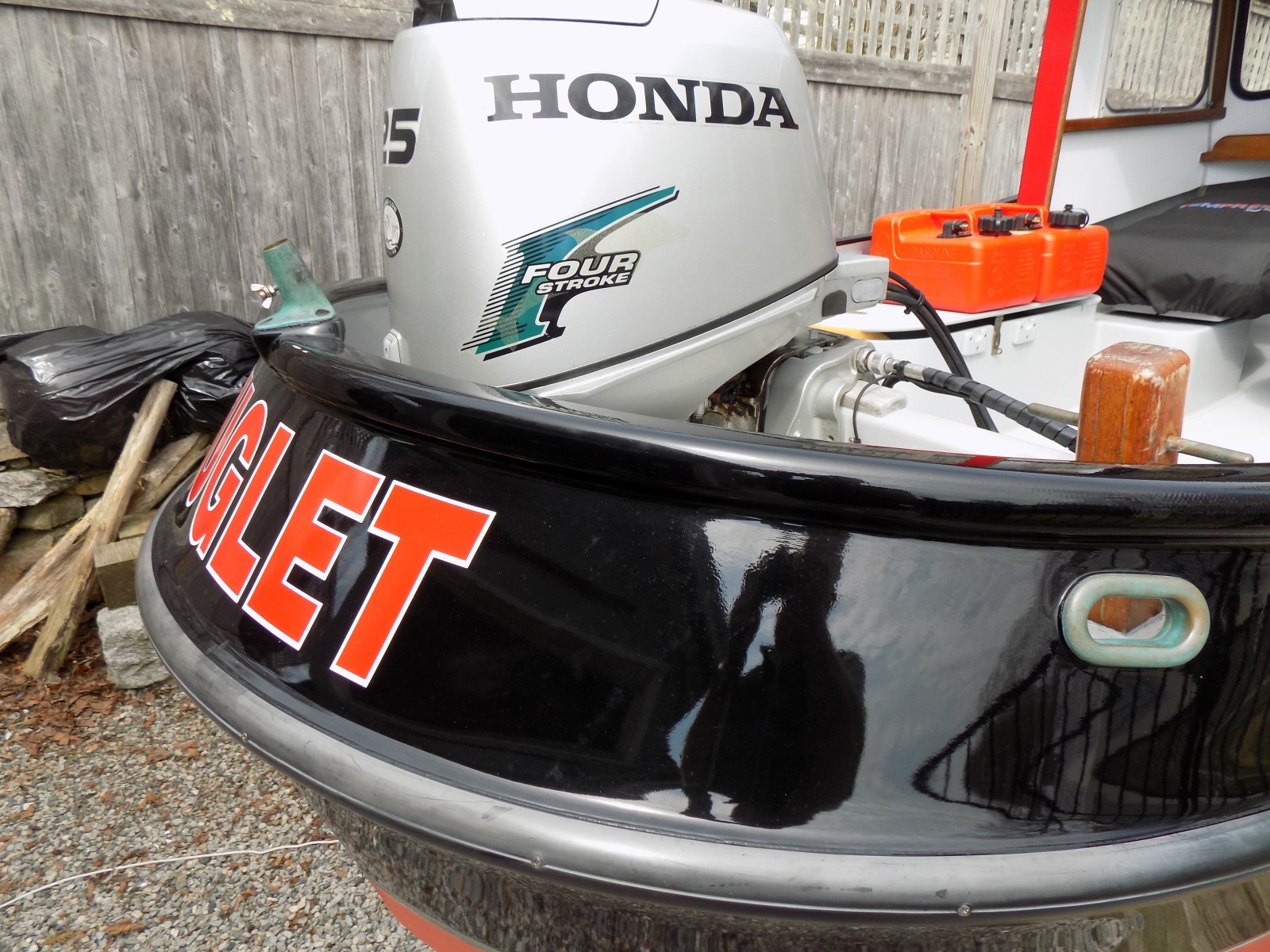 25 HP Honda Outboard