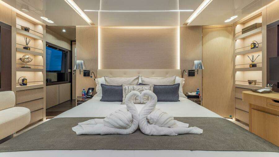 Master Stateroom Looking Aft