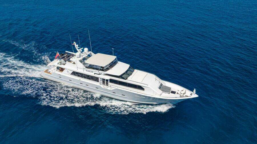 Margate 111ft Broward Yacht For Sale