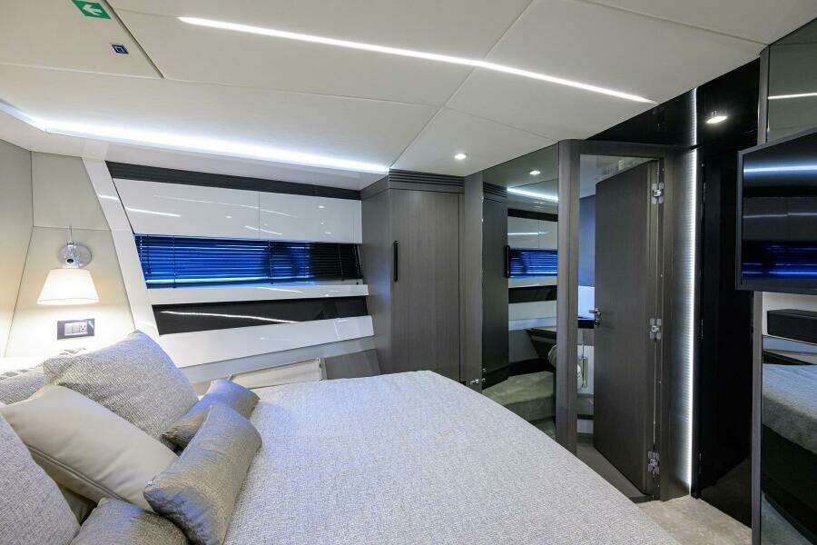 A Checkered Past 70ft Azimut Yacht For Sale