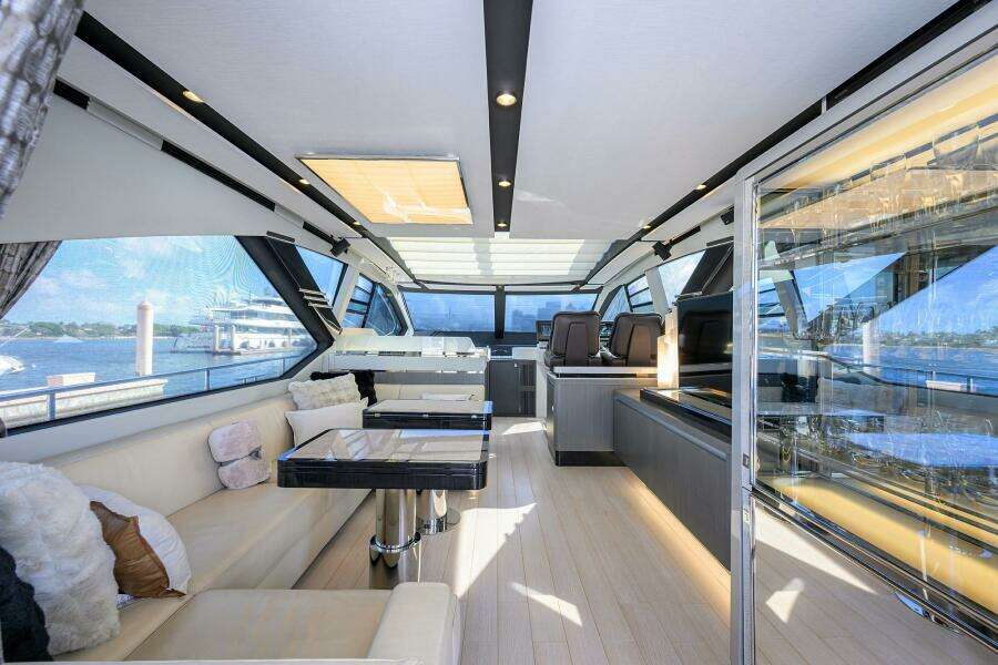 A Checkered Past 70ft Azimut Yacht For Sale