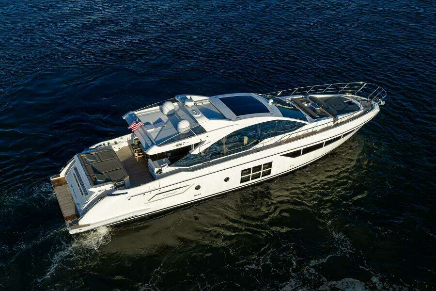 A Checkered Past 70ft Azimut Yacht For Sale