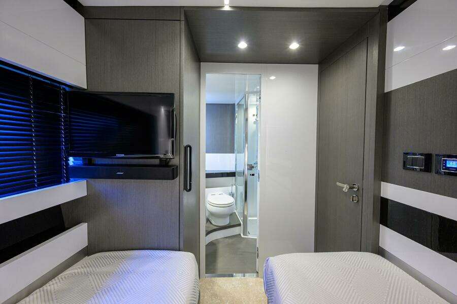 A Checkered Past 70ft Azimut Yacht For Sale