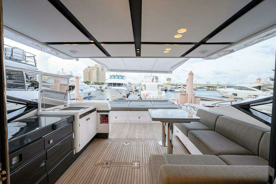 A Checkered Past 70ft Azimut Yacht For Sale