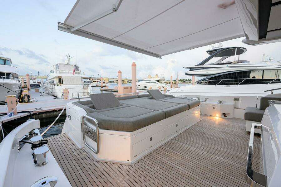 A Checkered Past 70ft Azimut Yacht For Sale