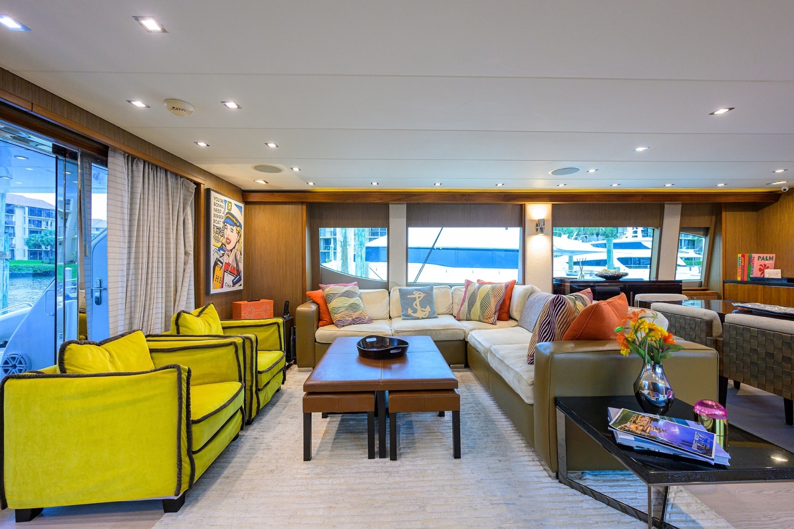 H2OME 80ft Hatteras Yacht For Sale