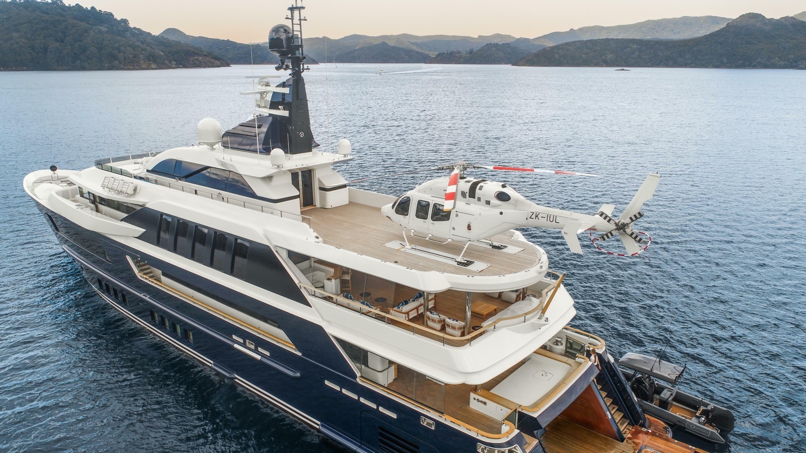 Bell 429 Helicopter On Board