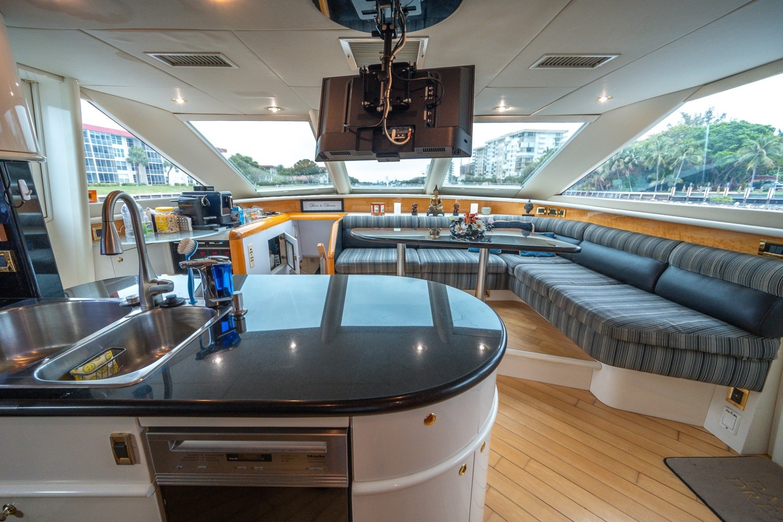 Lazzara 76 - Dare to Dream - Galley