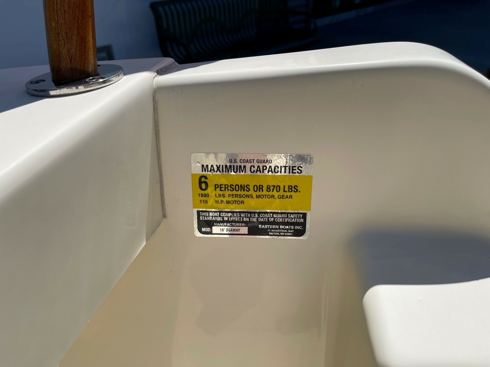 18ft Eastern Yacht For Sale