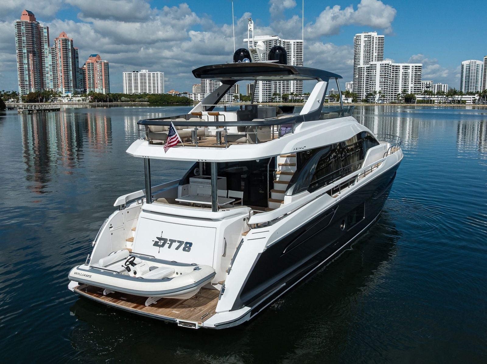 DT78 78ft Azimut Yacht For Sale