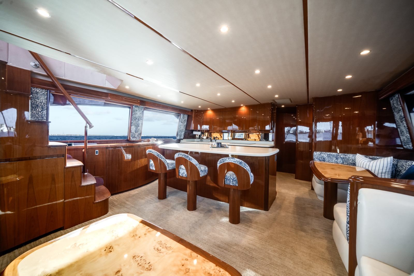 70' 2015 Viking 70 CV ENCLOSED BRIDGE