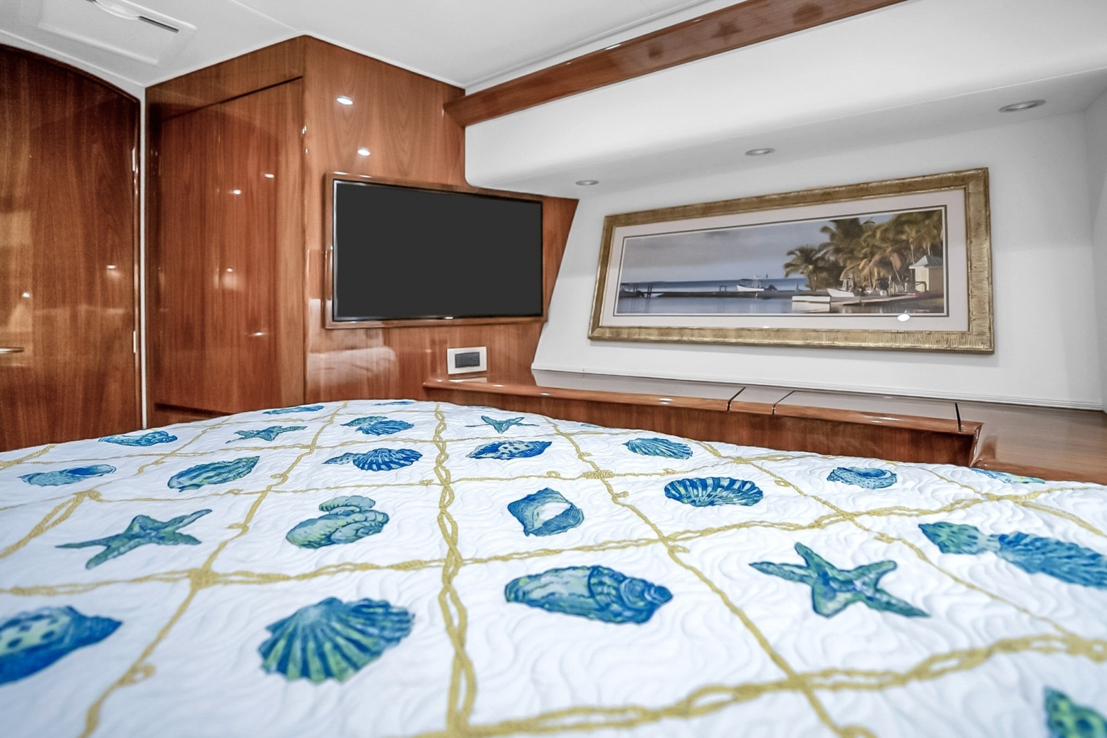 2021 Viking 48 Convertible- MISS TAMMY- Master Stateroom