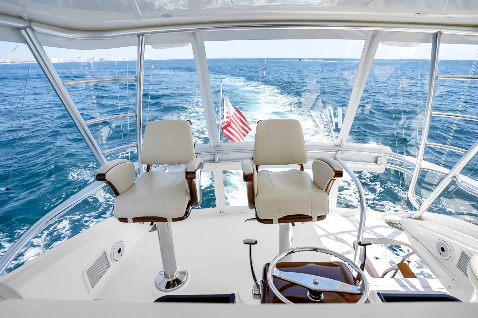 2021 Viking 48 Convertible- MISS TAMMY- Helm