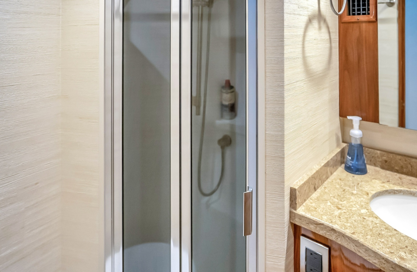 2021 Viking 48 Convertible- MISS TAMMY- Forward Stateroom Head