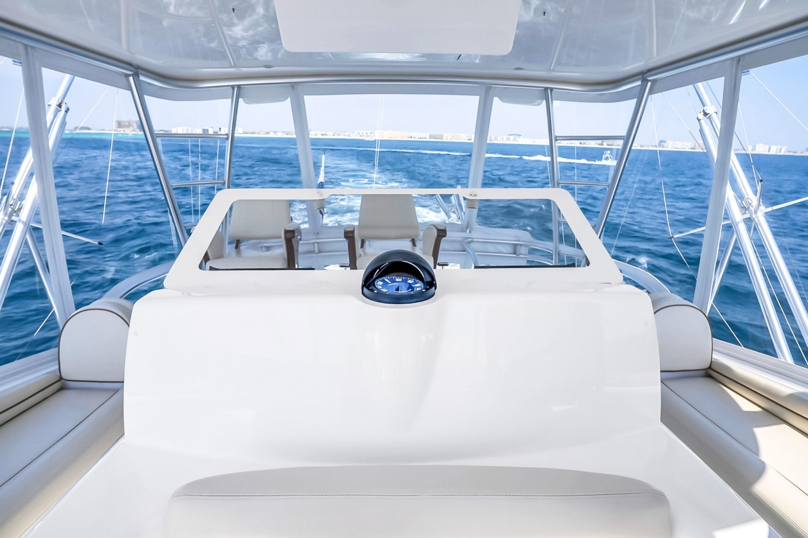 2021 Viking 48 Convertible- MISS TAMMY- Helm