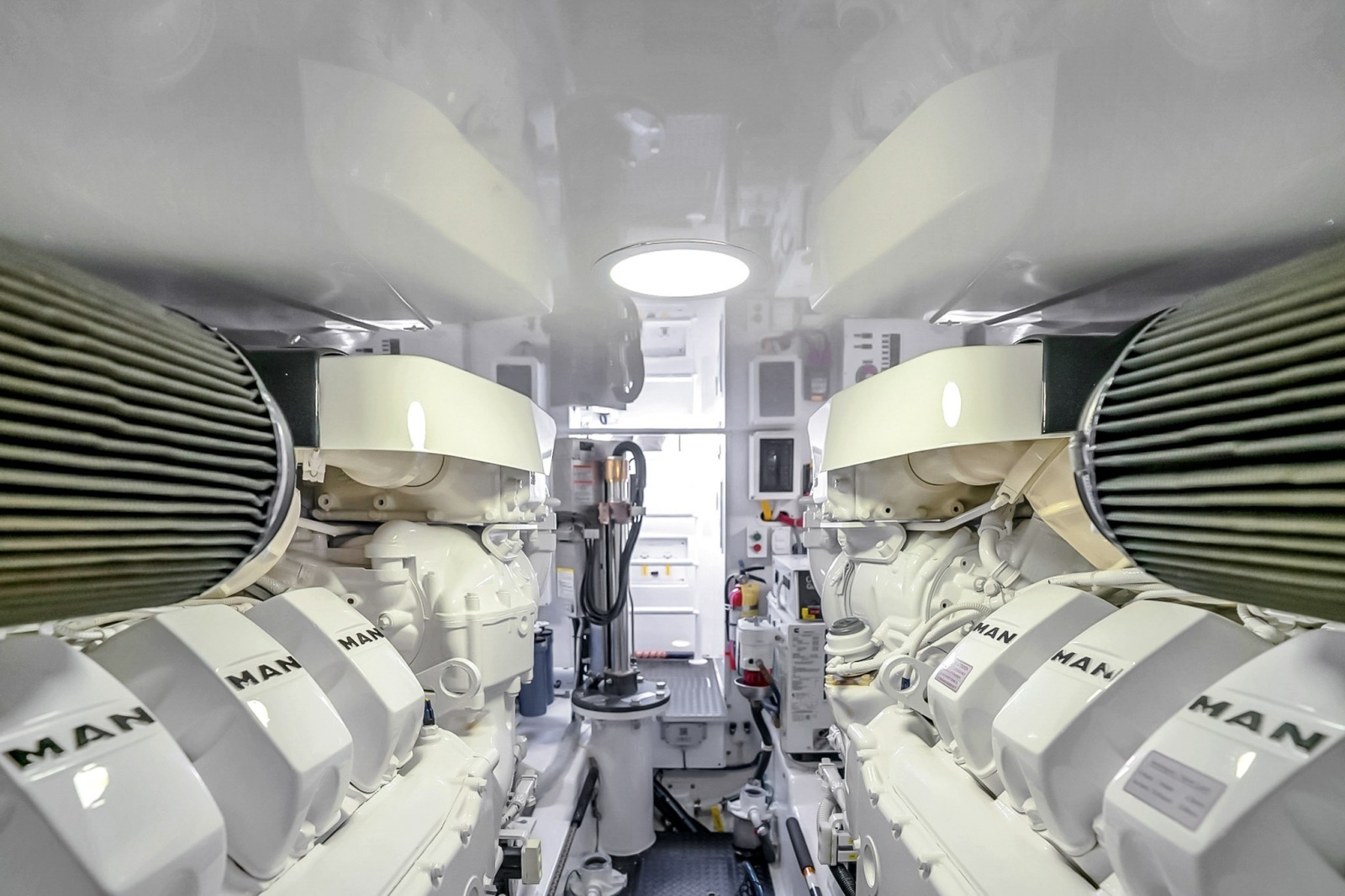 2021 Viking 48 Convertible- MISS TAMMY- Engine Room