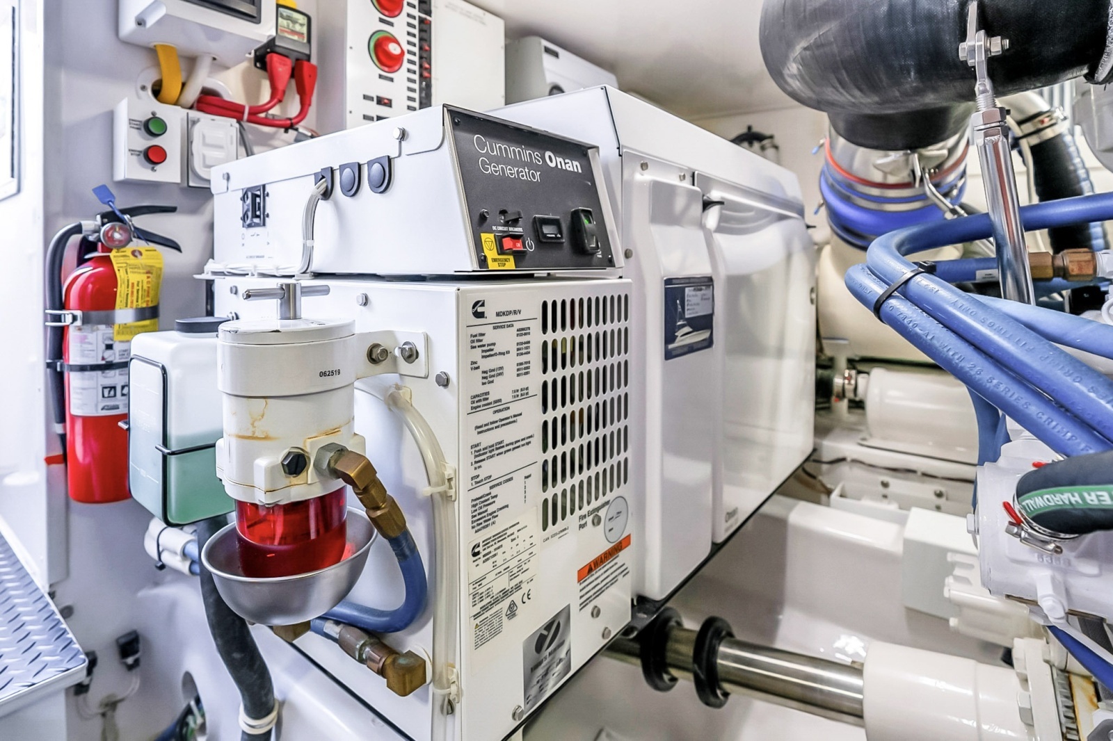 2021 Viking 48 Convertible- MISS TAMMY- Engine Room