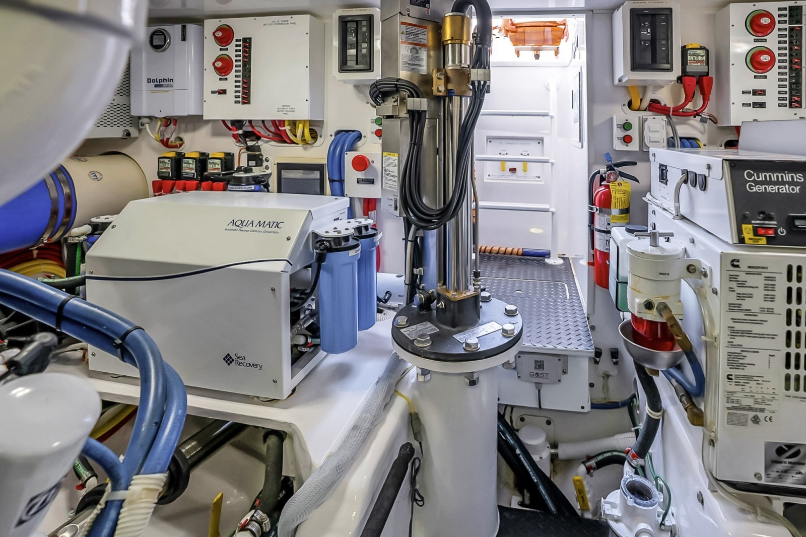 2021 Viking 48 Convertible- MISS TAMMY- Engine Room