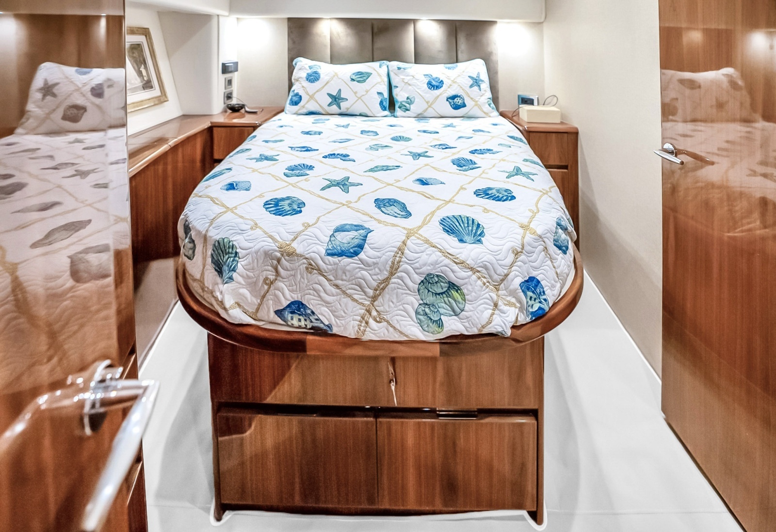 2021 Viking 48 Convertible- MISS TAMMY- Master Stateroom