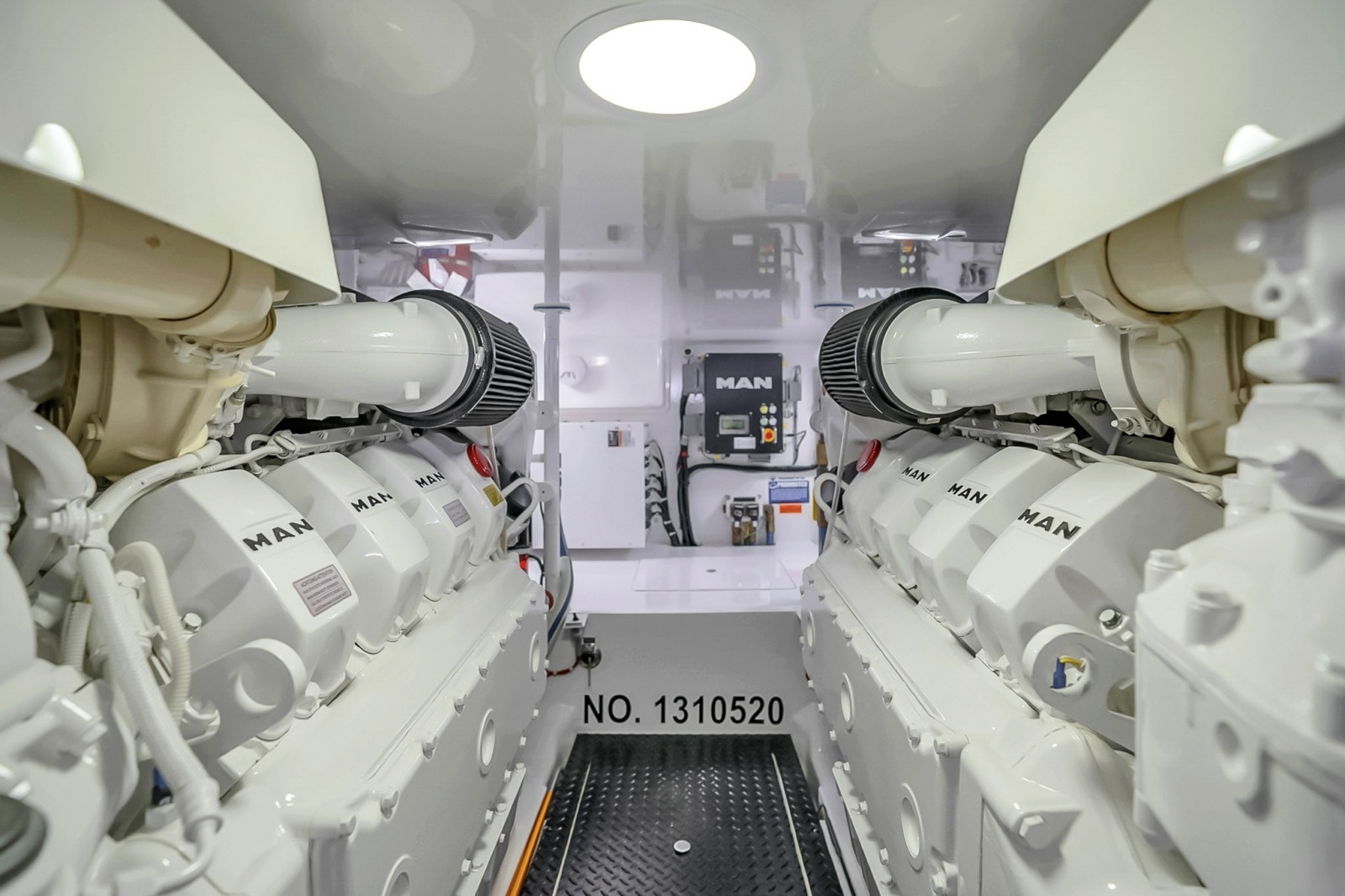 2021 Viking 48 Convertible- MISS TAMMY- Engine Room