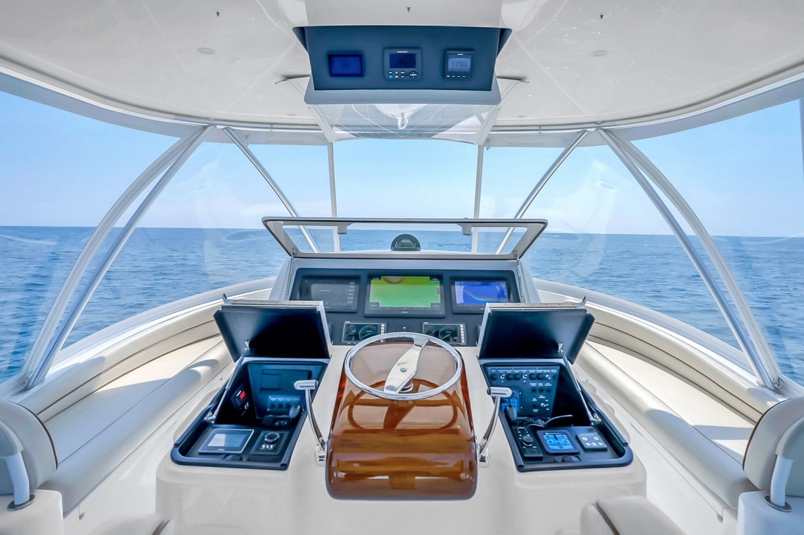 2021 Viking 48 Convertible- MISS TAMMY- Helm