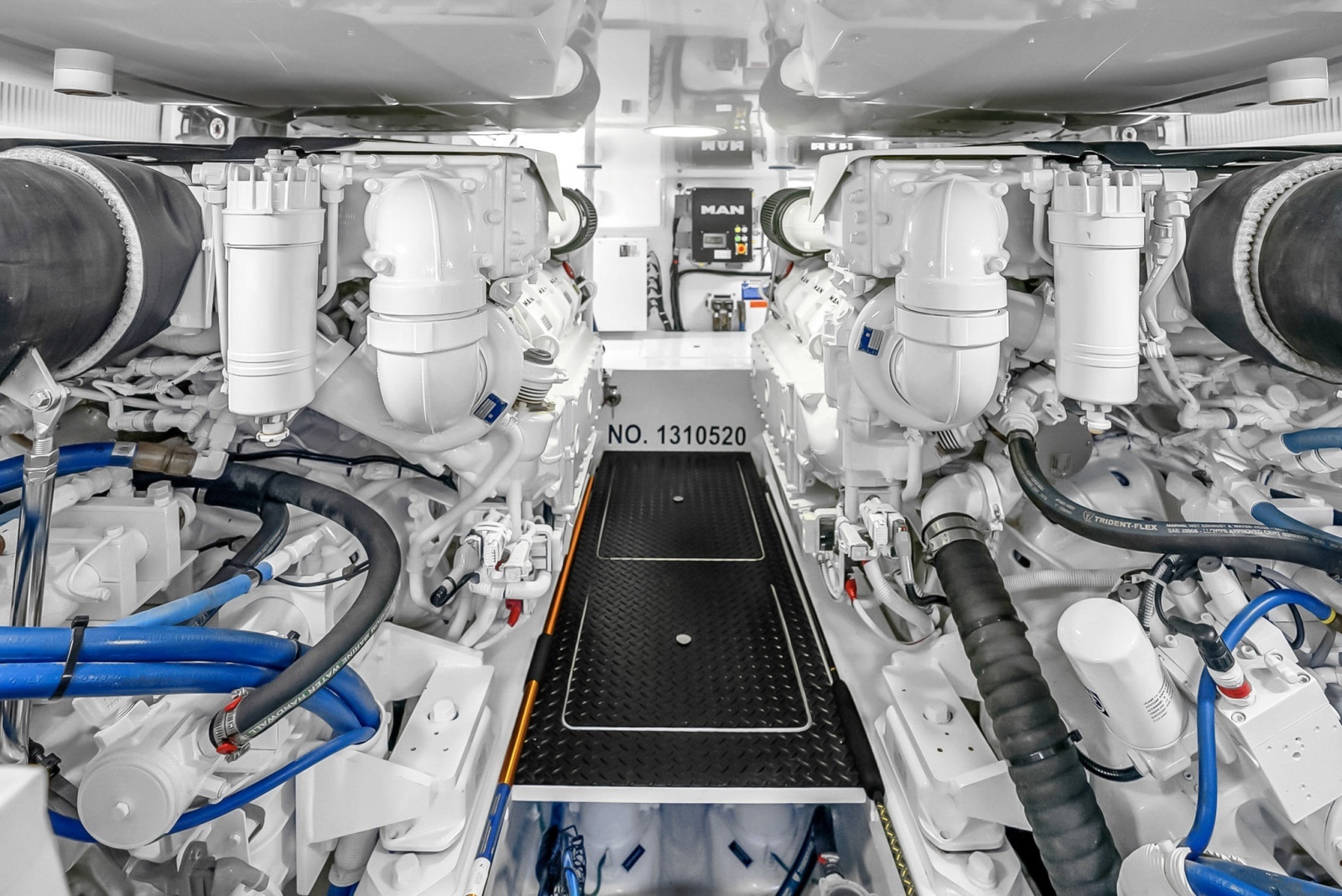 2021 Viking 48 Convertible- MISS TAMMY- Engine Room