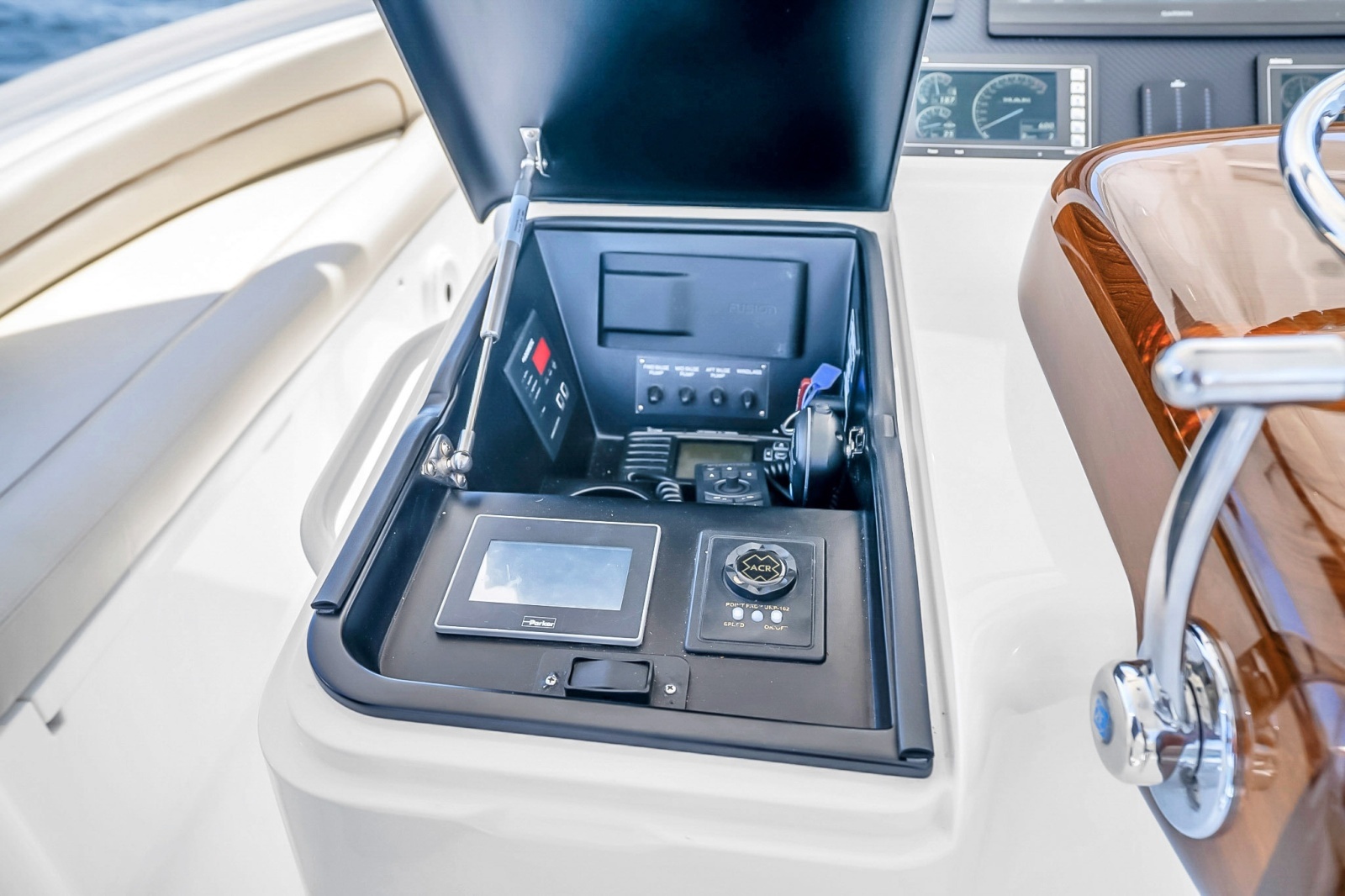 2021 Viking 48 Convertible- MISS TAMMY- Helm