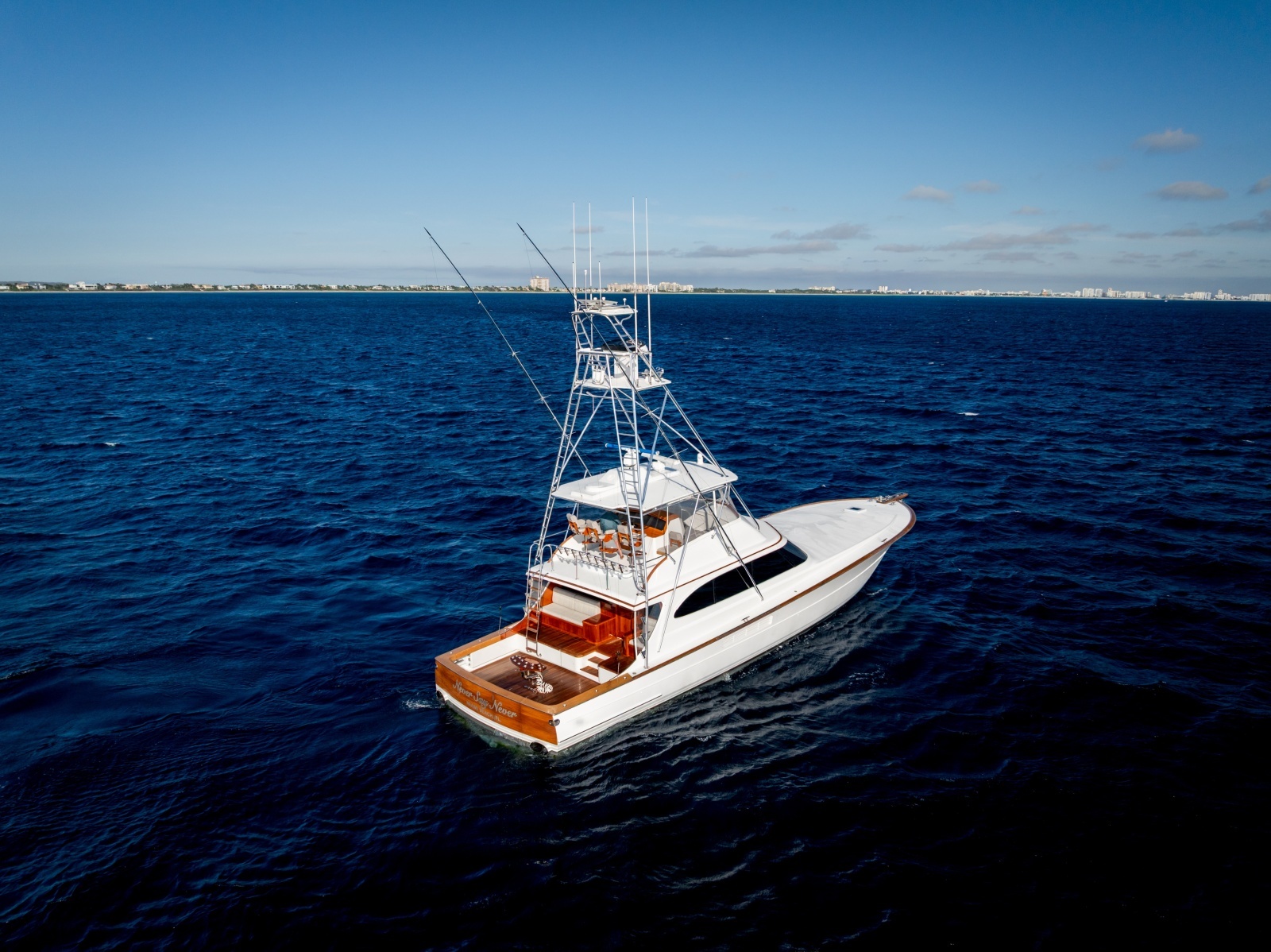 NEVER SAY NEVER 72ft Merritt Yacht For Sale