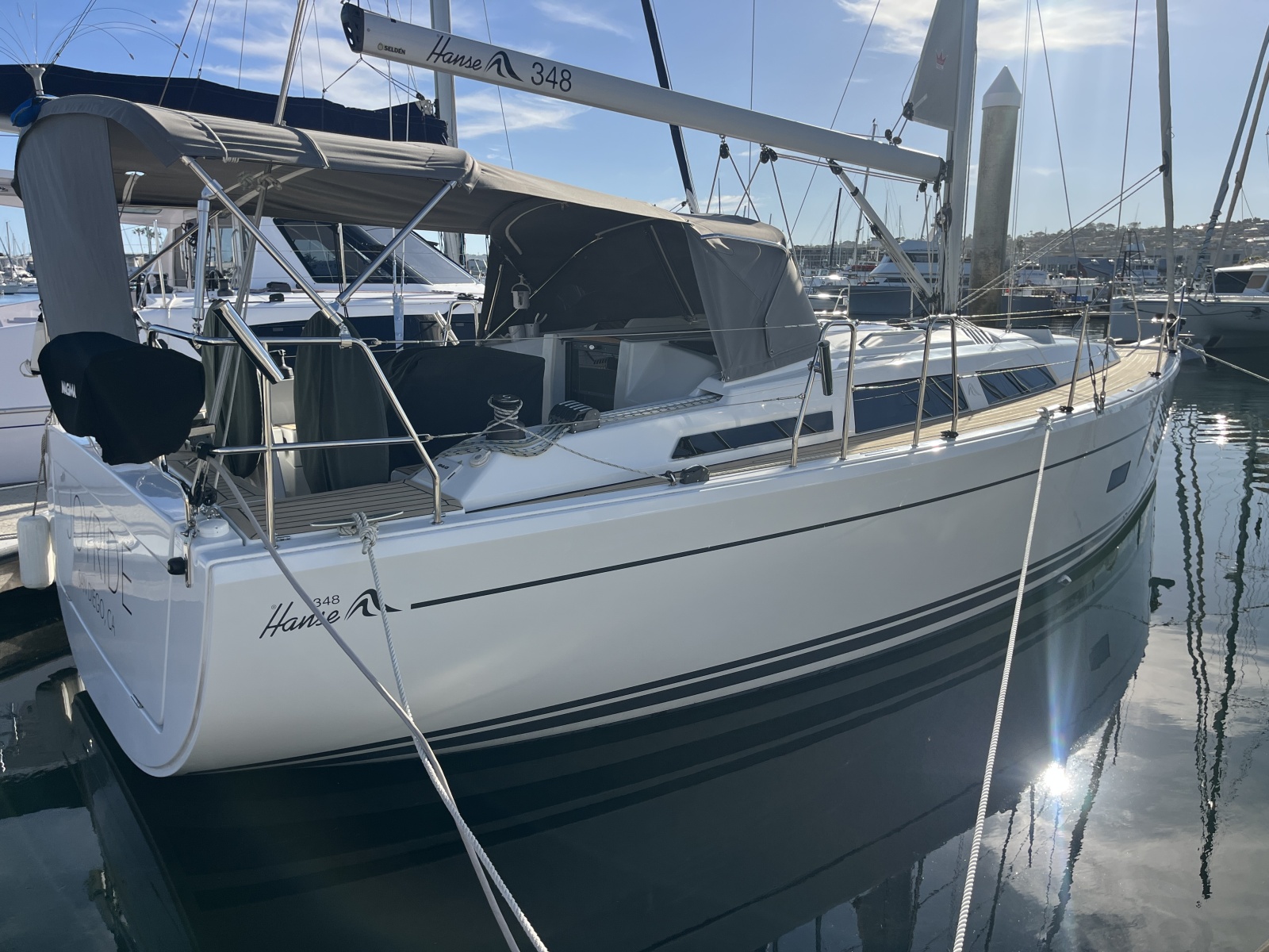 34' 2021 Hanse 348