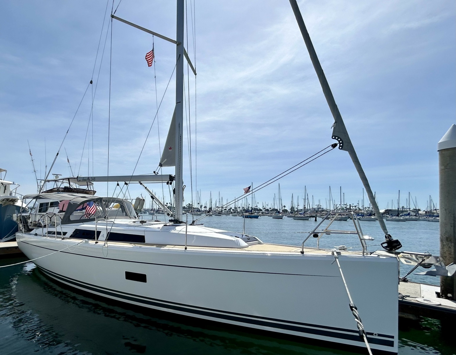 34' 2021 Hanse 348