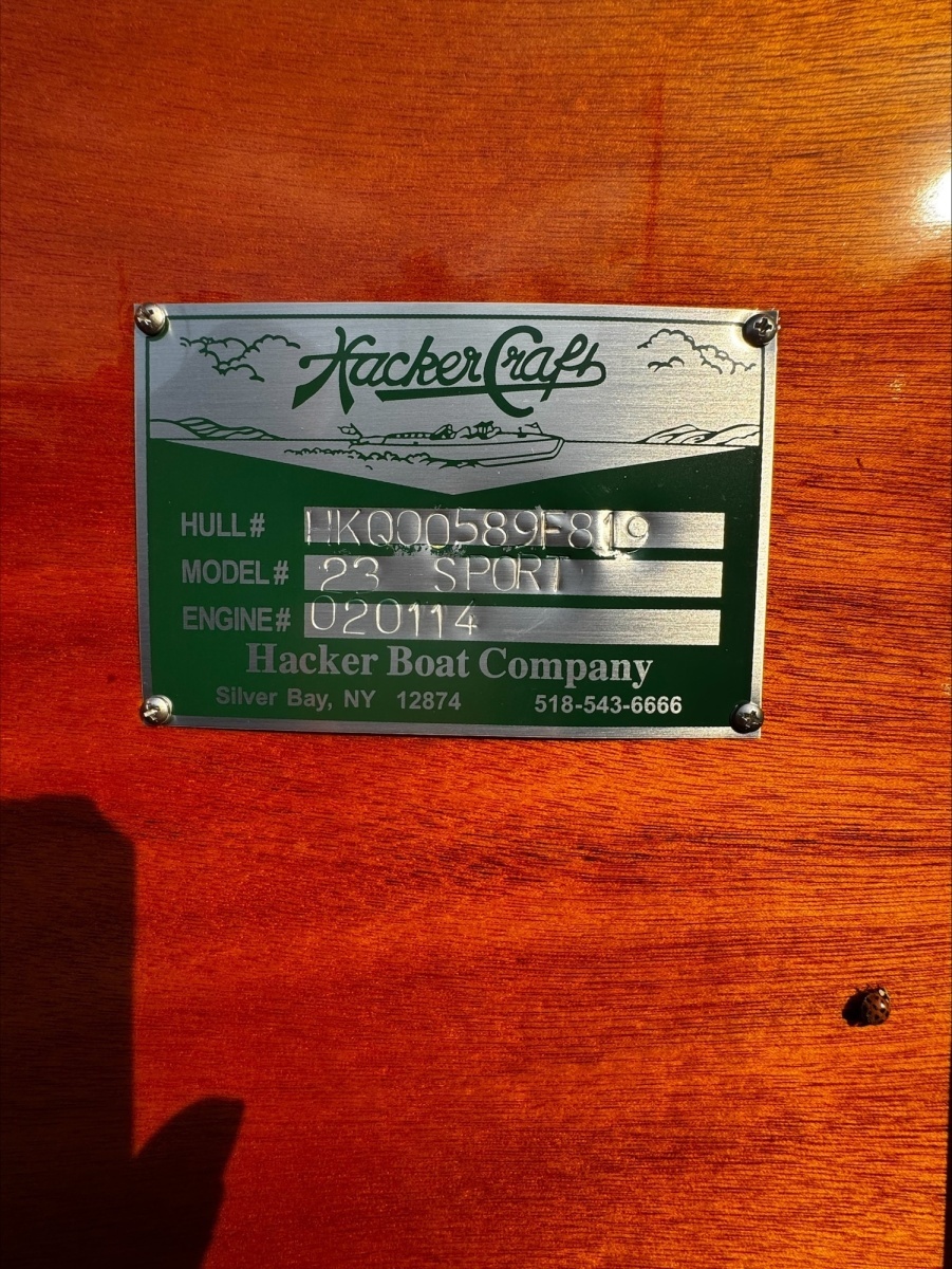 Kaboom 23ft Hacker Craft Yacht For Sale