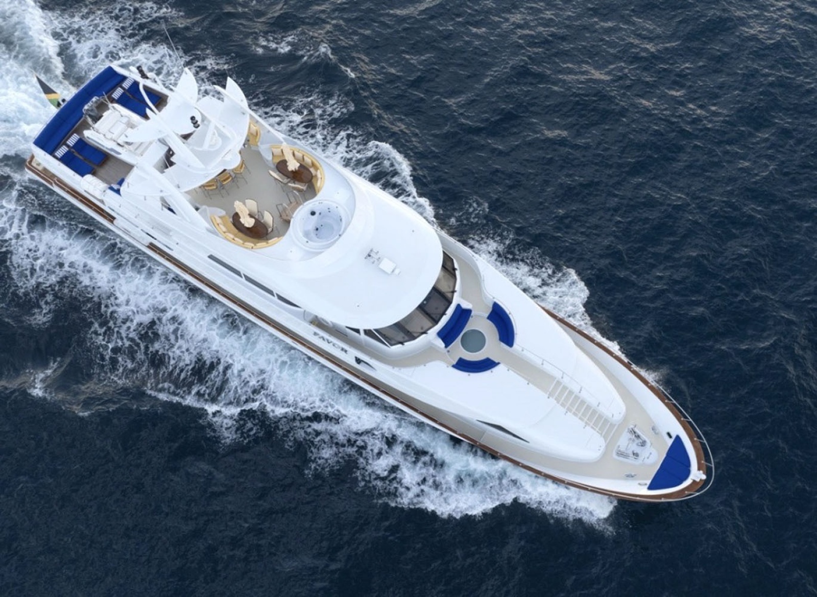 FAVOR 127ft Crescent Yacht For Sale