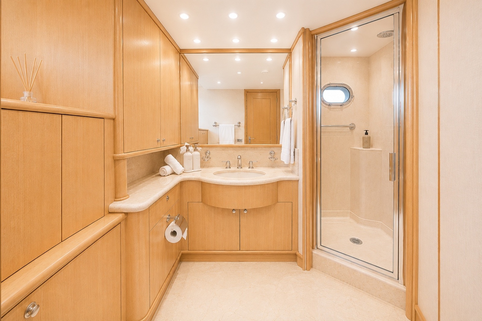 025 Lower Deck Forward Port VIP Guest Stateroom Ensuite