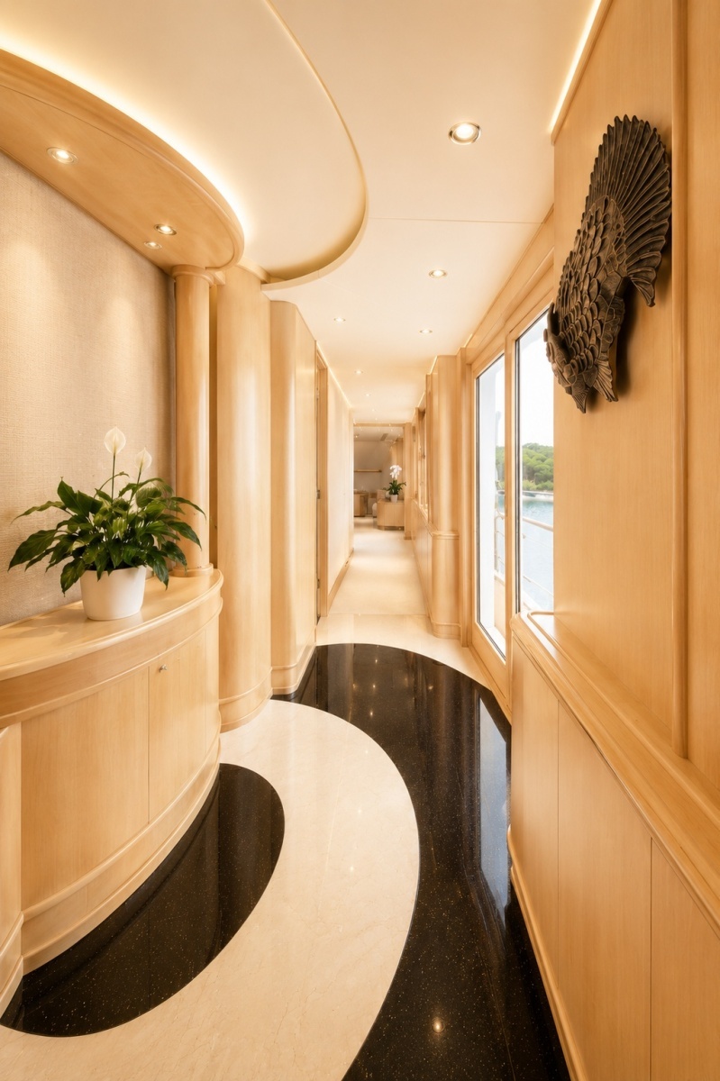 021 Main Deck Foyer And Hallway