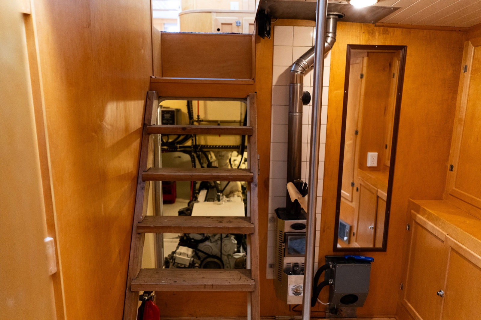 43' 1997 Custom Steel Trawler 43