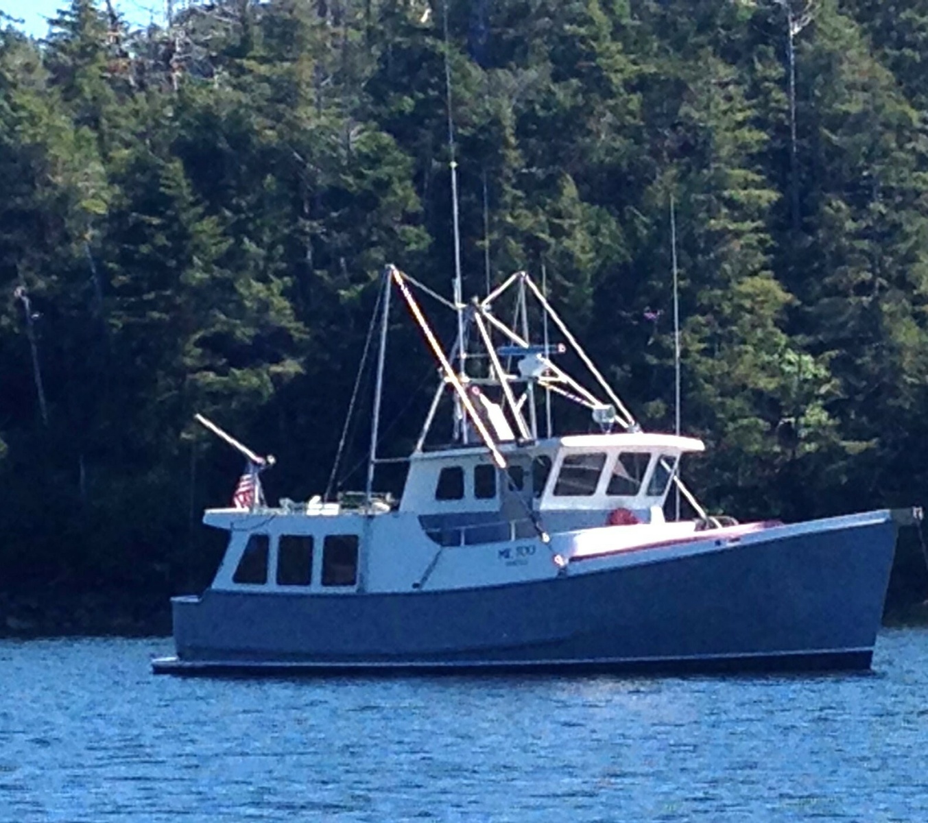 43' 1997 Custom Steel Trawler 43